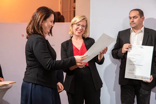 Auszeichnungsveranstaltung Kompetenzpartner von klimaaktiv