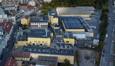 Luftaufnahme Mautner Markhof Feinkost GmbH