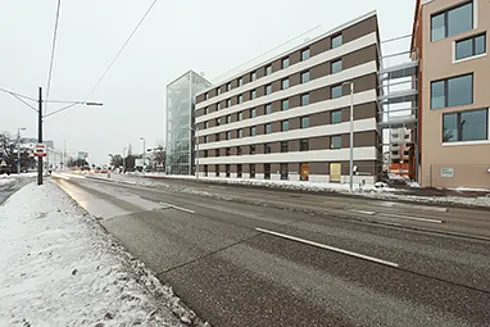 Passivhäuser Raxstraße - Bauteil Krischanitz