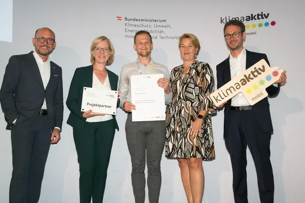 Auszeichnung klimaaktiv mobil Projektpartner:innen