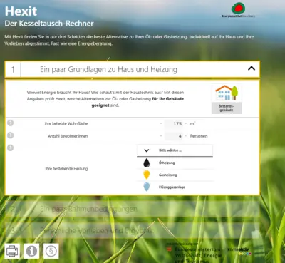 Screenshot des Tools Hexit