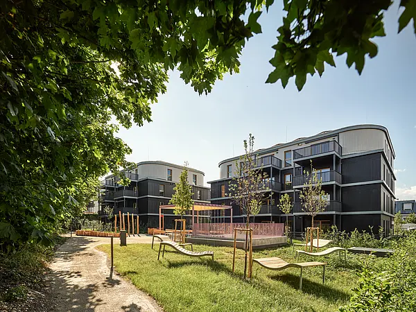 Grüne Stadtvillen