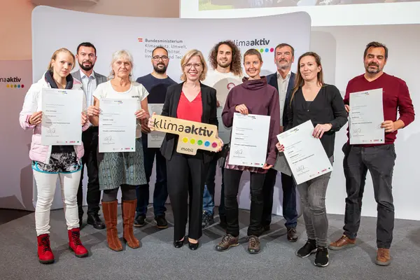 Auszeichnungsveranstaltung Kompetenzpartner von klimaaktiv