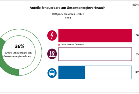 Abbildung 2: Anteil Erneuerbare am Gesamtenergieverbrauch und in den Bereichen Strom, Wärme und Transport 2023