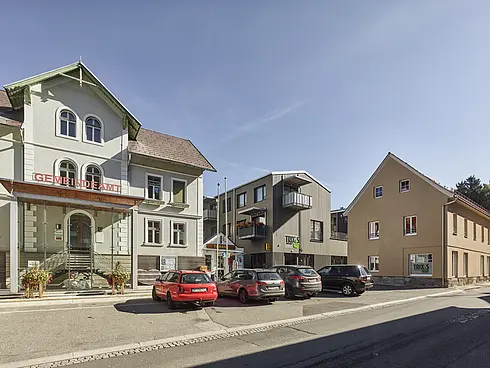 Siedlungs- und Quartiersentwicklung Ortszentrum Stanz (Neubau)
