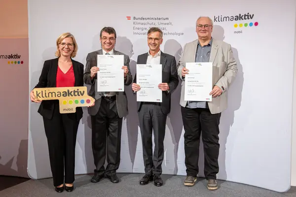Auszeichnungsveranstaltung Kompetenzpartner von klimaaktiv