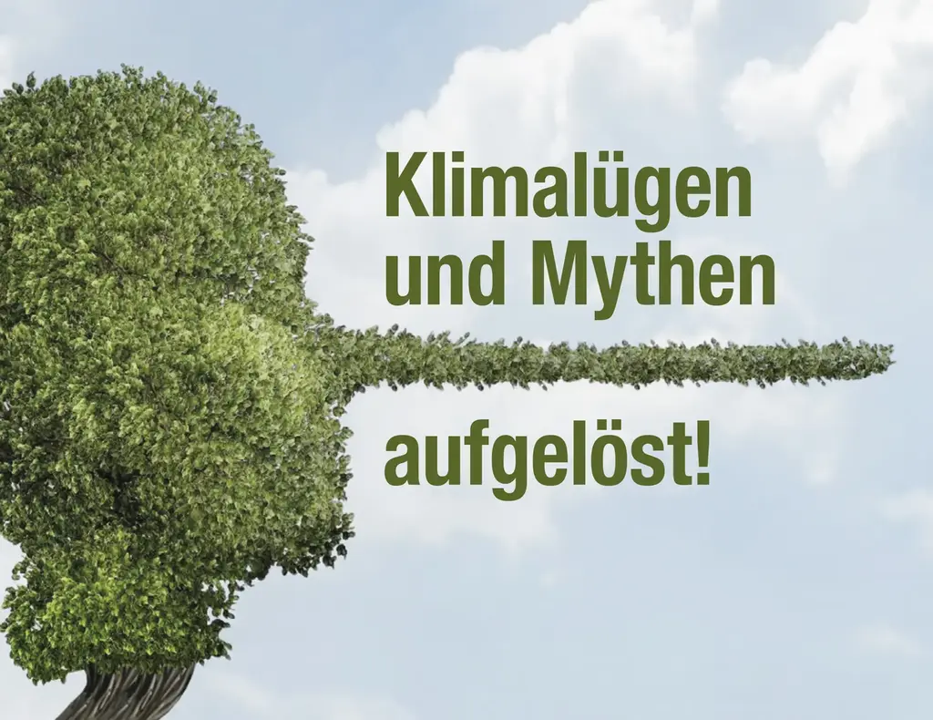 Buchcover Marcus Wadsak - "Klimawandel gibt es (nicht). Klimalügen und Mythen aufgelöst"