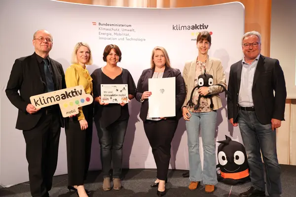klimaaktiv mobil Auszeichnung Volksschule Klenaugasse