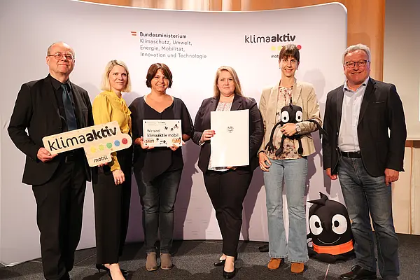 klimaaktiv mobil Auszeichnung Volksschule Klenaugasse