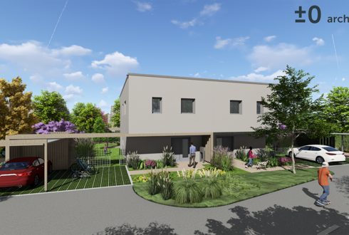 Eisenstadt Blumenwiesensiedlung - ON01 Typ A/2 (Doppelhäuser)