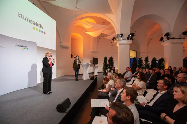 Auszeichnungsveranstaltung Kompetenzpartner von klimaaktiv