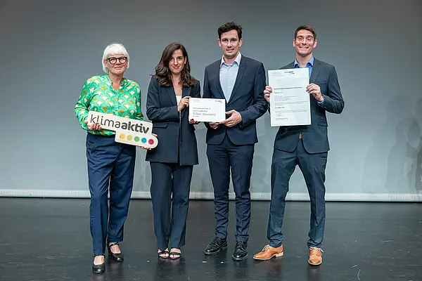 Darauf bauen wir: Sanierung und klimafitte Gebäude für die Zukunft! Auszeichnungsveranstaltung von klimaaktiv, ÖGNB und AGPB Gebäuden