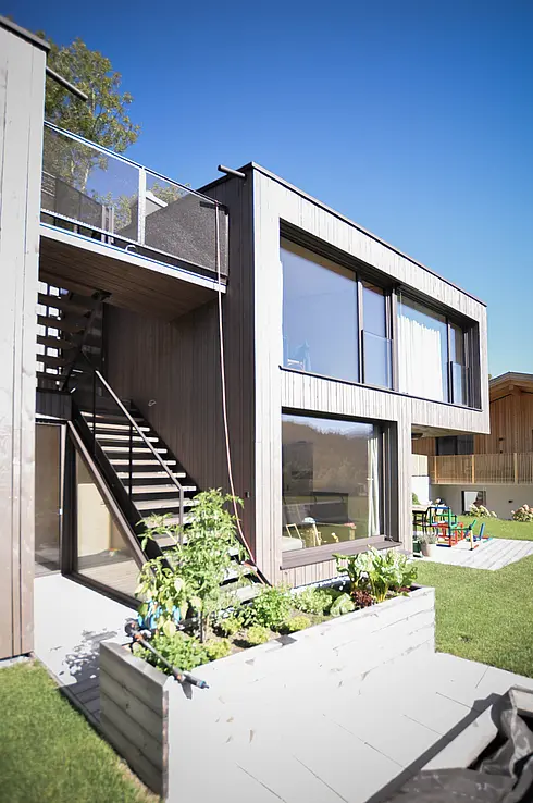 Neubau Doppelhaus Kirchweg 9