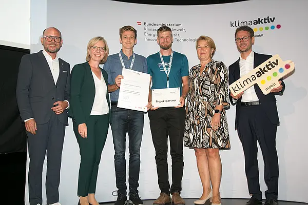 Auszeichnung klimaaktiv mobil Projektpartner