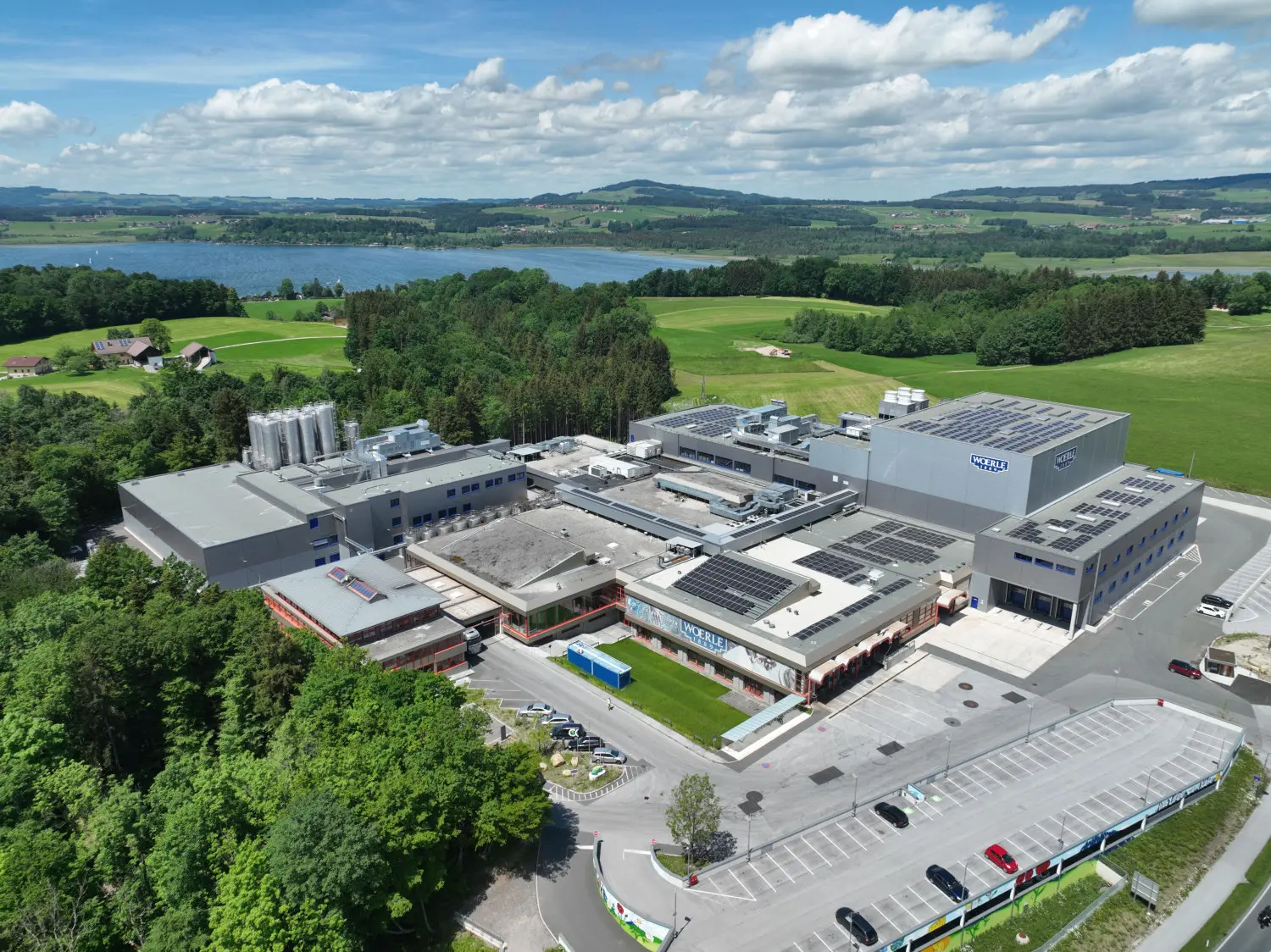 Luftaufnahme Gebrüder Woerle GmbH