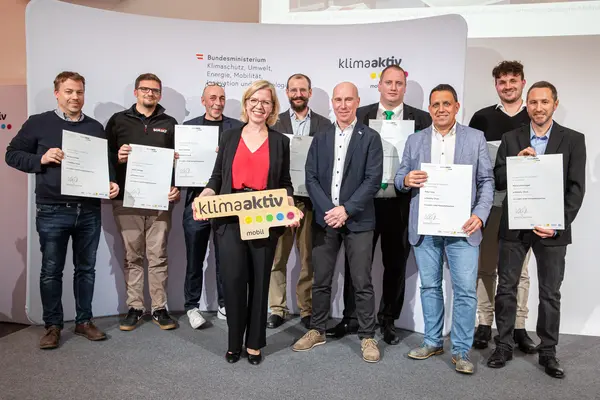 Auszeichnungsveranstaltung Kompetenzpartner von klimaaktiv