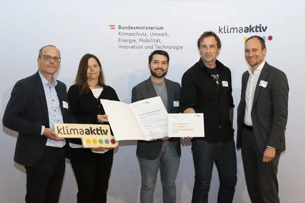 Auszeichnung klimaaktiv Gebäude aus der Steiermark