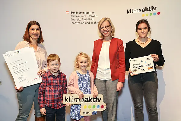 klimaaktiv mobil Auszeichnung für Bildungs- und Jugendeinrichtungen am 30.11.2023