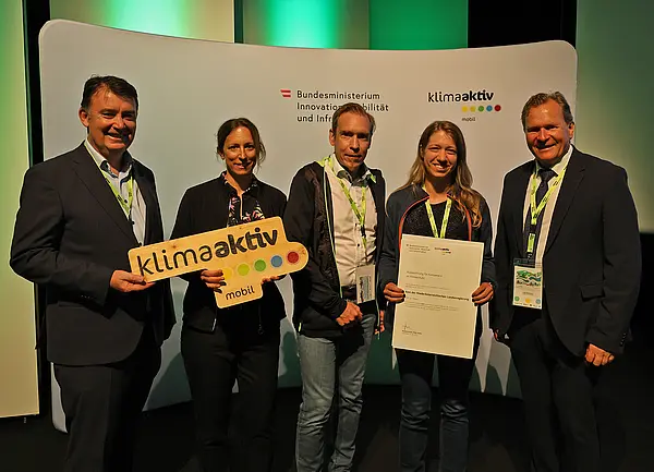 Im Bild:  Christof Dauda, Anna Fink (alle Amt der Niederösterreichischen Landesregierung)  Erich Rohrmoser (Vertreter des Österreichischen Städtebundes) Martin Huber (Vertreter des Österreichischen Gemeindebundes) Wiebke Unbehaun (BMIMI)