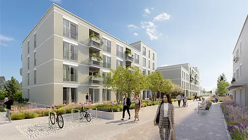 Am Rain Nord / Townhouse 1-4 - Silber
