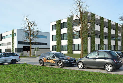 Neubau Produktions- und Bürogebäude K79 - din-Sicherheitstechnik GmbH & Co KG