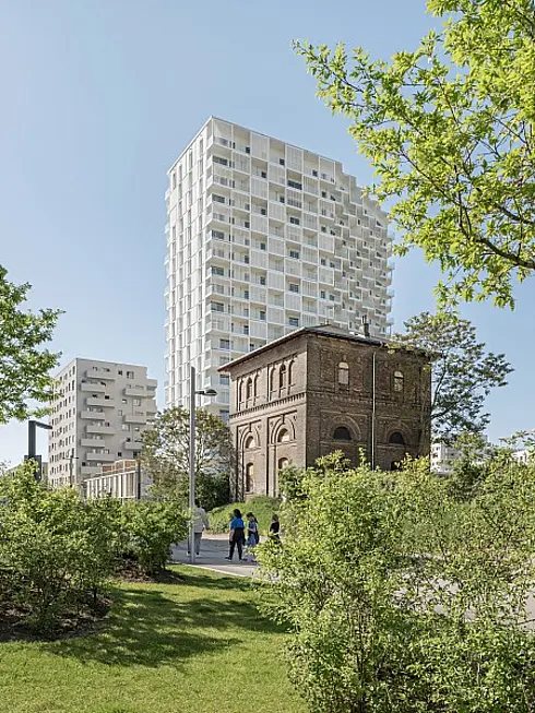 Leywand das Wohnhochhaus