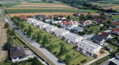 7 Doppelhäuser und 1 EFH Zemendorf / DH 1+2