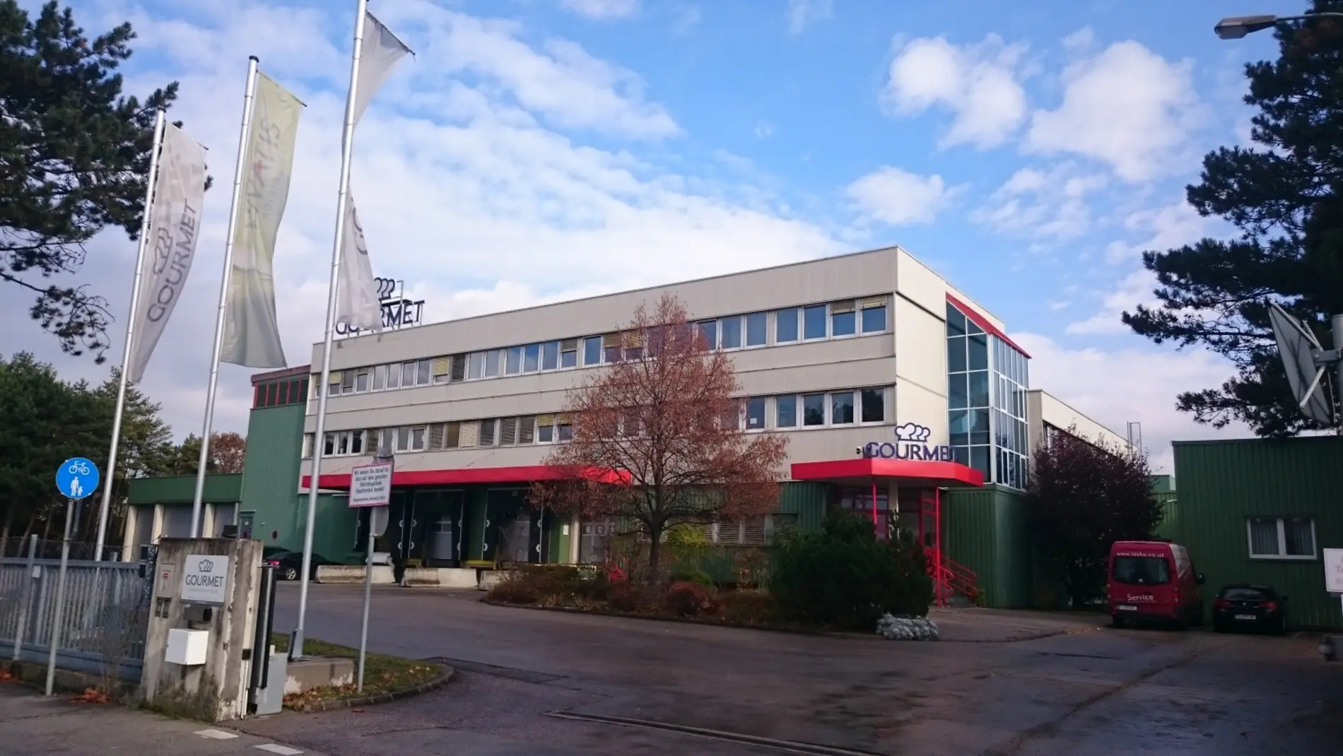 Außenansicht GMS GOURMET GmbH (Standort St. Pölten)