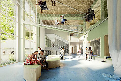 Reichsapfelgasse - Schule - Bestand