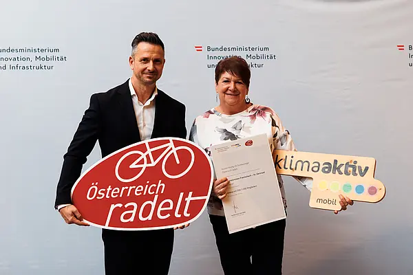 Auszeichnungsveranstaltung Österreich radelt Wien 2025 