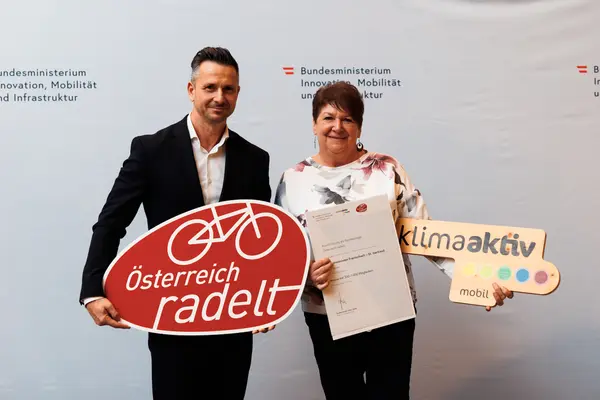 Auszeichnungsveranstaltung Österreich radelt Wien 2025 