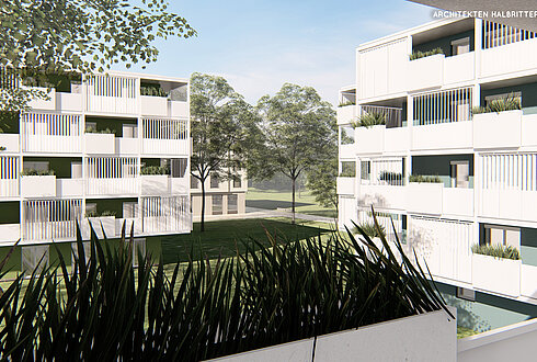 Kirchäcker Ost | NE Wohnhausanlage BT 9 bis 12