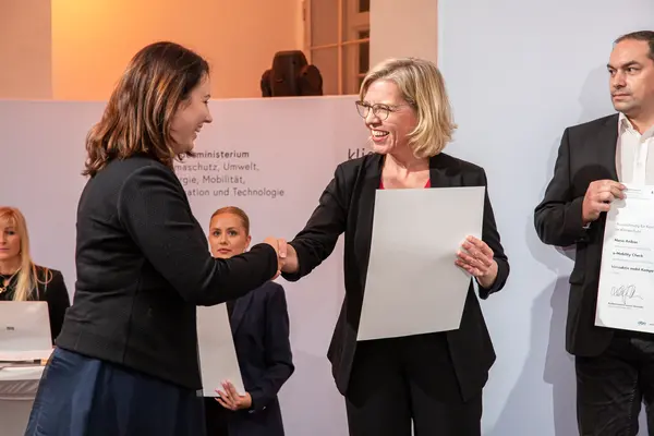 Auszeichnungsveranstaltung Kompetenzpartner von klimaaktiv