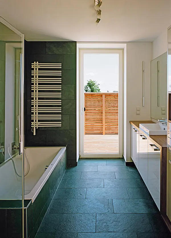 Passivhaus mit Sonnendeck