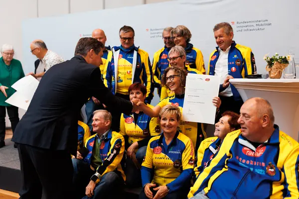 Auszeichnungsveranstaltung Österreich radelt Wien 2025 