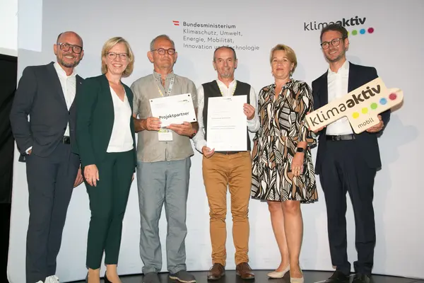 Auszeichnung klimaaktiv mobil Projektpartner:innen