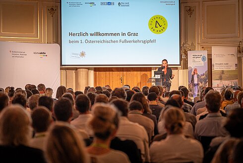 Eindrücke vom 1. Österreichischen Fußverkehrsgipfel in Graz