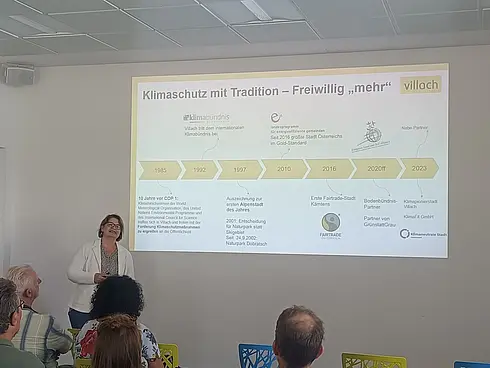 Präsentation Pionierstadt Villach Klimaneutrale Stadt