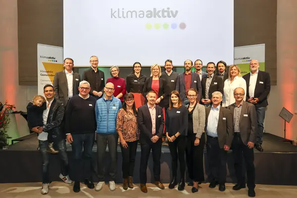klimaaktiv Auszeichnungsveranstaltung der neuen Kompetenzpartner im Haus der Kunst in Wien