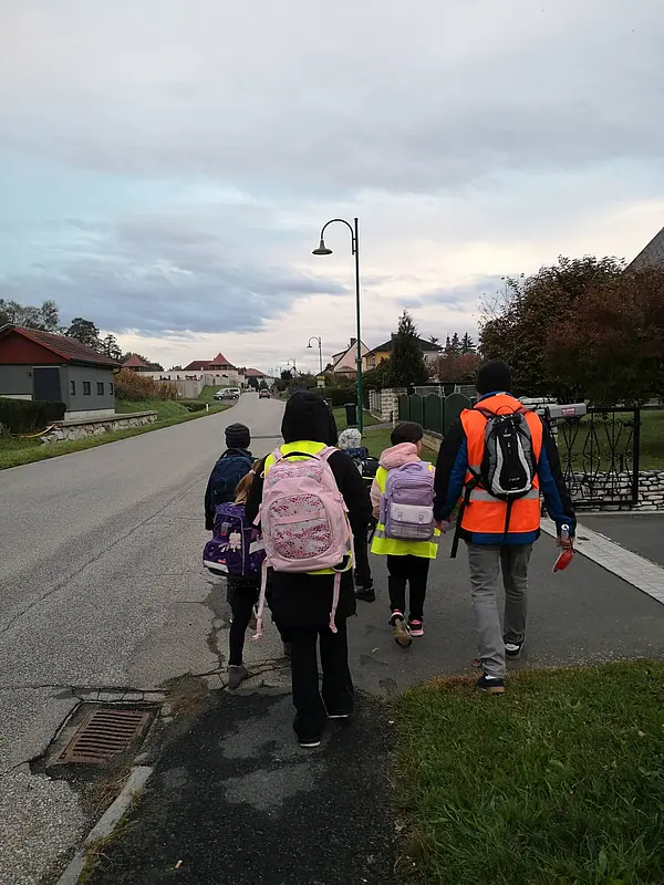 Pedibus unterwegs