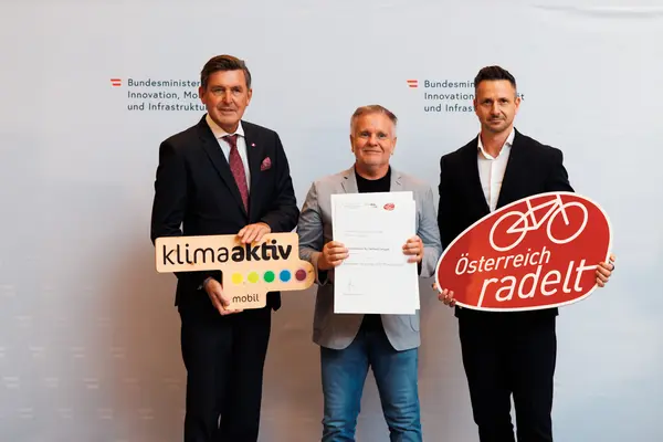Auszeichnungsveranstaltung Österreich radelt Wien 2025 