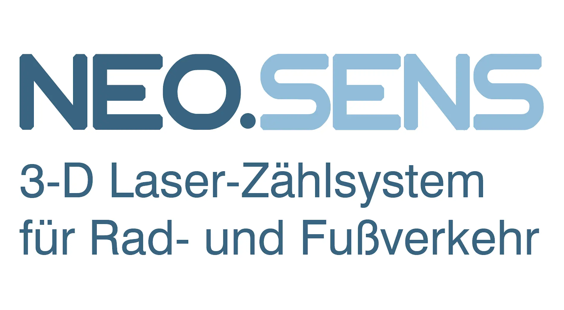 Logo Neo.Sens 3-D Laser-Zählsystem für Rad- und Fußverkehr