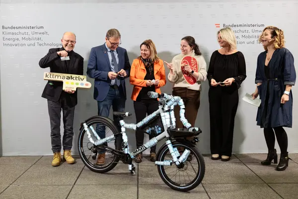 Auszeichnung Bundessieger "Österreich radelt"