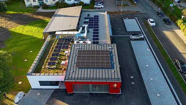 Neubau Feuerwehrhaus und Veranstaltungsstätte Volkshaus Perau