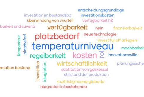 Ergebnis der Umfrage zu den Herausforderungen bei der Umstellung auf erneuerbare Systeme (Abbildung 1)