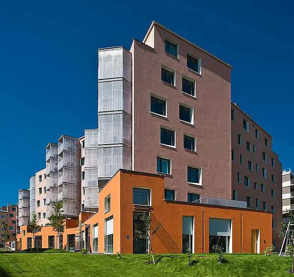 Passivhäuser Raxstraße - Bauteil Lainer 2