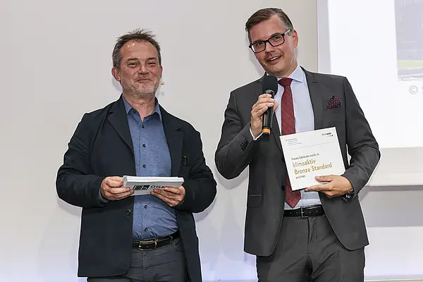 Robert Lechner (ÖGNB), Peter Karl (Erste Immobilien KAG)
