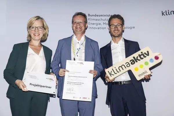 Auszeichnung klimaaktiv mobil Projektpartner:innen