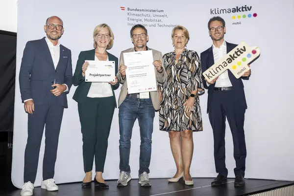 Auszeichnung klimaaktiv mobil Projektpartner:innen