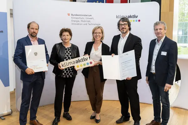 Auszeichnung klimaaktiv Gebäude aus der Steiermark